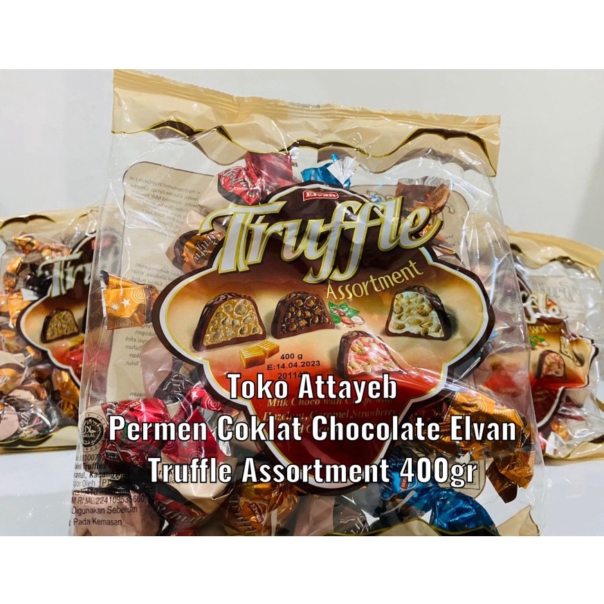 

Ready Coklat Turkey ElvanTruffle Assortment Chocolate Truffle 400gr Assortment Cokelat Semua Varian 51