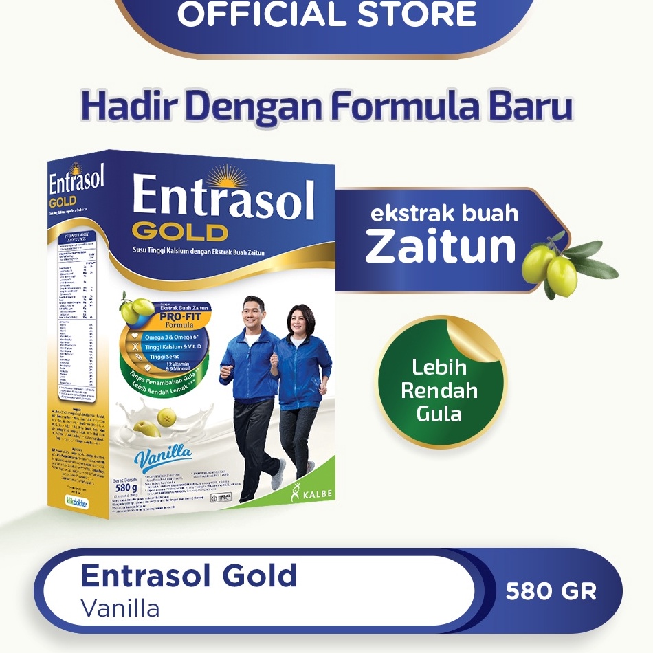 

KFNZ5965 【murah】 ENTRASOL GOLD VANILLA 580 G