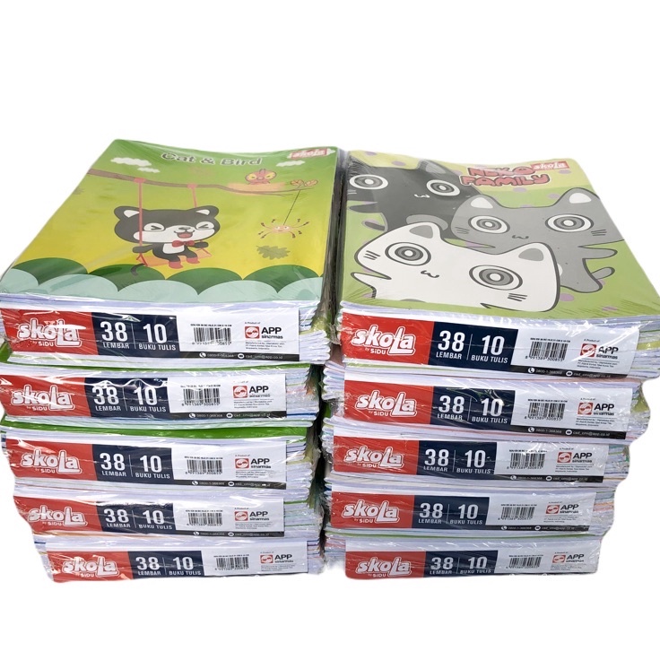

HNCY9691 ✔ Buku Tulis SKOLA 38 Pack