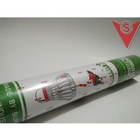 ➢ SHUTTLECOCK / KOK / COCK BADMINTON MIDO SUPERMAN HIJAU ORIGINAL ★ (Terbaru)