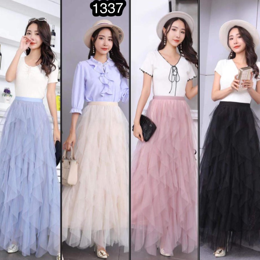 [PRODUK ZGFBH84] Rok Tutu Tile Tumpuk 3 Susun Import - Rok Tutu Tile Tumpuk Import 1337 4082
