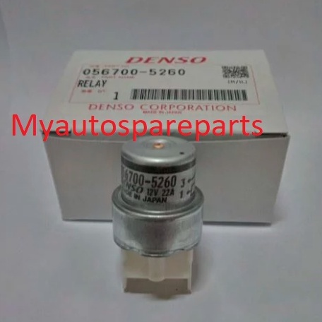 Promo Relay Kaki 4 AC MOBIL BULAT 056700 5260 12 VOLT 22A DENSO ASLI