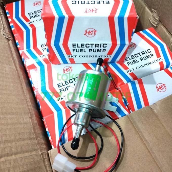 ROTAK FUEL PUMP UNIVERSAL POMPA BENSIN POMPA SOLAR 12 VOLT MOBIL MESIN