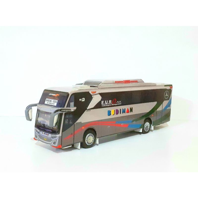 Miniatur Papercraft Bus BUDIMAN JETBUS3+ Voyager