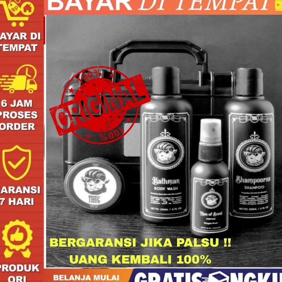 ៚ MCMXCIX 3212 PAKET KOMPLIT SHAMPO SHAMPOORNA SAMPO PELURUS RAMBUT PRIA SHAMPOORNA BATHMAN 200ML OR