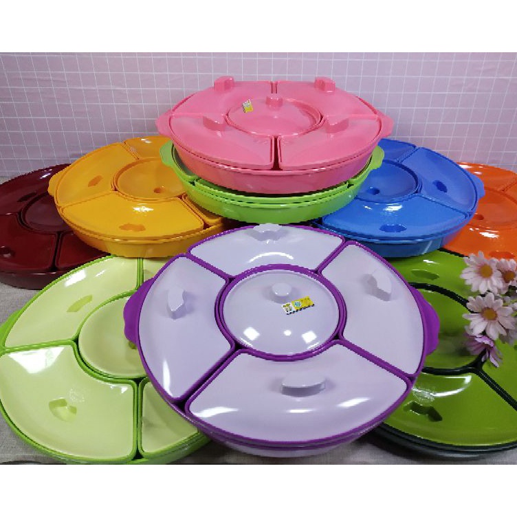 bK Party Set melamin PS0101 UKURAN SEDANG BUKAN JUMBO Partyset Golden Dragon Prasmanan Melamin ✻ ★★★