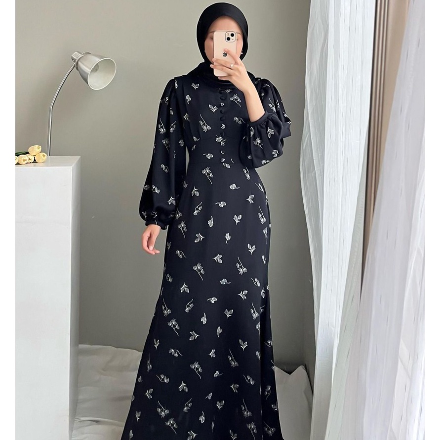 Star Seller. Tq88indonesia Fashion Baju Gamis Wanita  Kekinian / Adeline Maxi Shakila /  Dress Maxi 