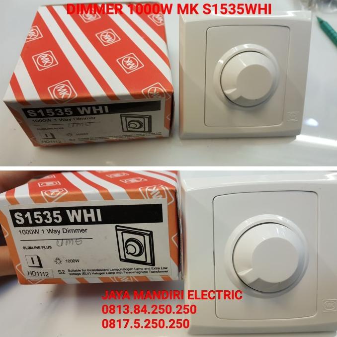 DIMMER MK S1535 WHI 1000W / DIMER 1000WATT / 1000 W WATT