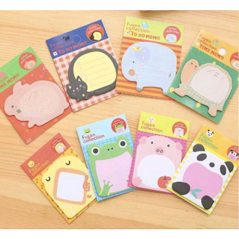 

Mini Memo Tempel Lucu Sticky Notes Animal - MOTIF KUCING