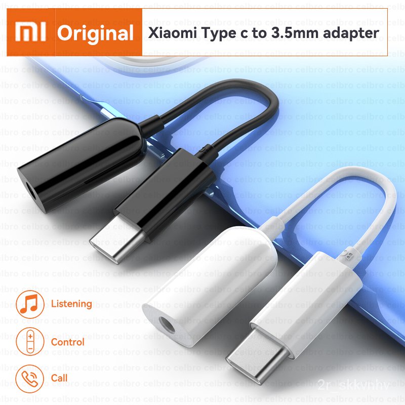 ✅&Xiaomi Original Usb Type C To 3.5mm Jack Aux Audio Adapter Cable DAC Headphone Converter For Mi 12
