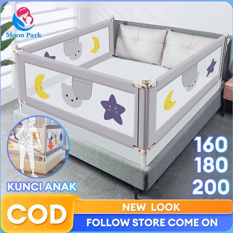 Terbaru Bedrail Pembatas Kasur Pagar Bayi Pagar Kasur Pengaman Baby Pagar Pembatas Tempat Tidur Bayi