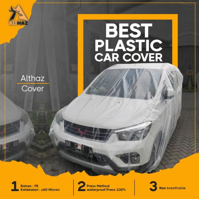 Cover Mobil Transparan / Sarung Mobil Transparan