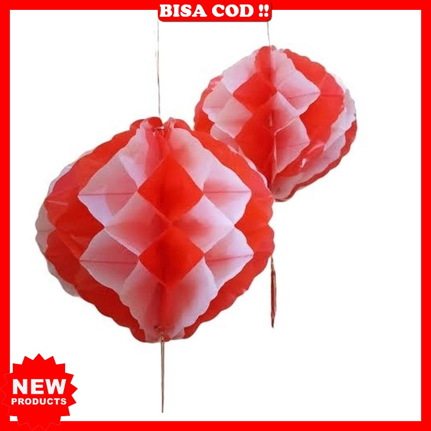 Umbul-Umbul 17 Agustus 6Mata Polos - Humhum Store Lampion Lipat Merah Putih Termurah Dekorasi Gantun