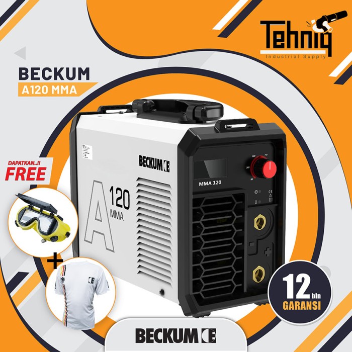 Terlaris Mesin Las Listrik Beckum Mma A 120 Inverter Welding / Mesin Las Beckum