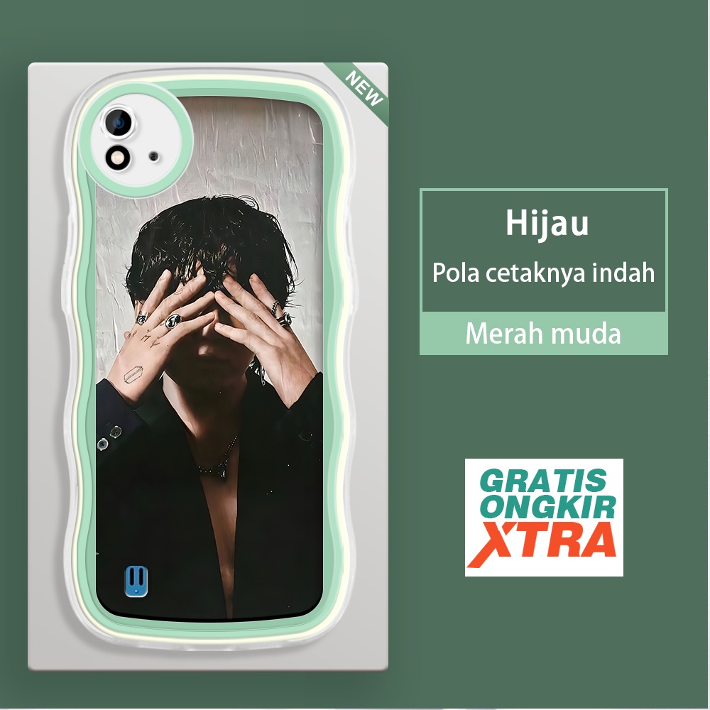 Realme C20 C20A C11 C15 C17 C20A C2 C1 2021 INS BTS Jeon Jung Kook Masculinitas BT21 Bangtan Boys Co