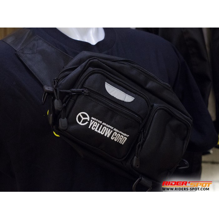Termurah Tas Yellowcorn Ye-34 Waistbag Black