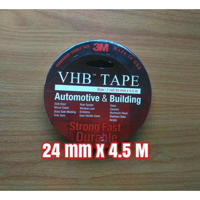 

JUAL Double Tape vhb 3M Red Merah Dobel VHB Tape USA