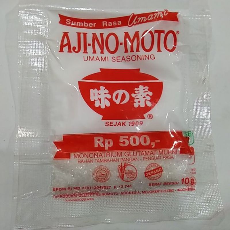 

AJINOMOTO 500 AN [PER BIJI]