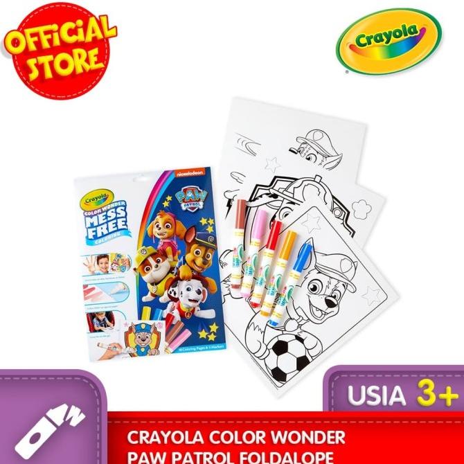 

CRAYOLA Color Wonder PAW PATROL Foldalope