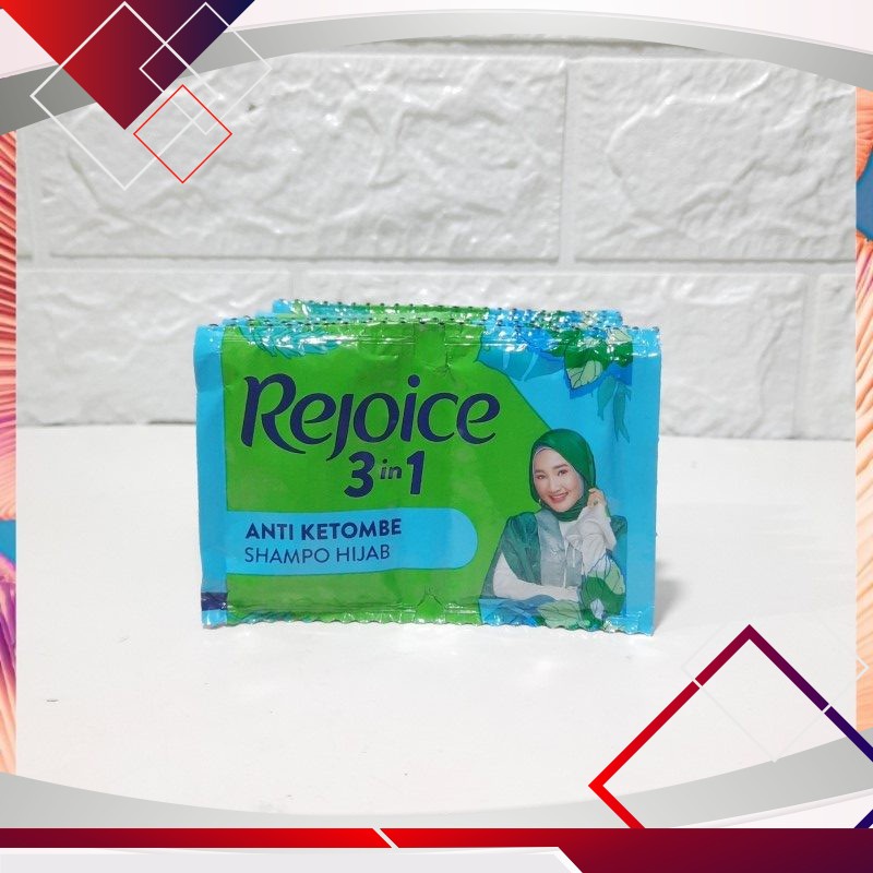 Rejoice 3 in 1 Anti Ketombe Shampo Hijab 10ml .
