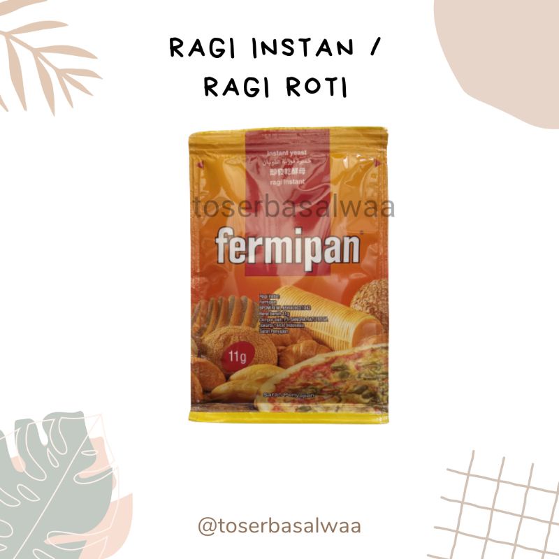 

Fermipan Ragi Instan Ragi Roti Pengembang Adonan