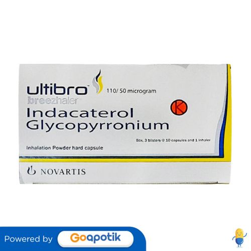 ULTIBRO BREEZEHALER BOX 30 KAPSUL + 1 INHALER