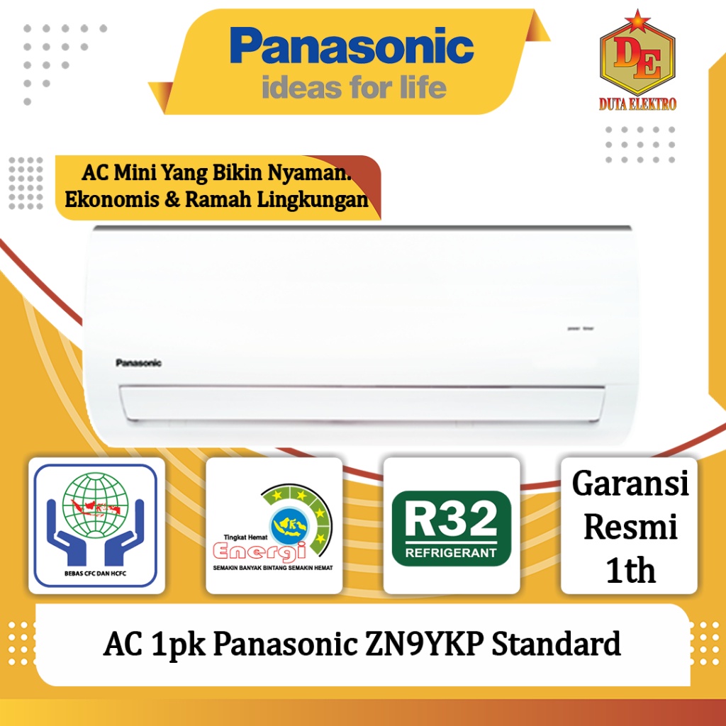 AC 1pk Panasonic ZN9YKP Standard