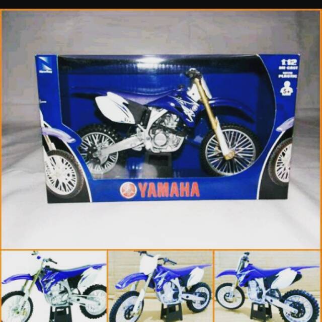 HOT SALE MINIATUR MOTOR TRAIL YAMAHA YZ-450F 1:12 NEWRAY/MOTOR TRAIL TERMURAH