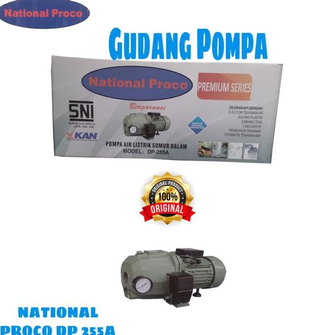 Sale Pompa Air Listrik Sumur dalam - Jet pump - National Proco - DP 255 A