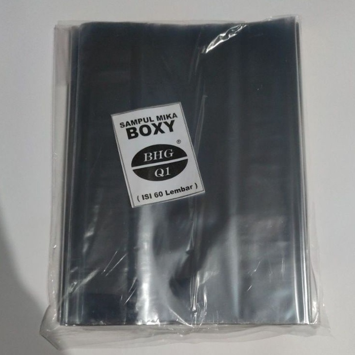 

DBLM8408 ✔ Sampul Buku Mika Kuarto / Boxy Mika Tebal