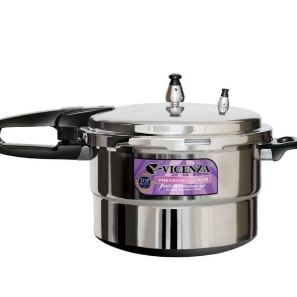 Model Baru Panci Presto VICENZA 8 Liter / Presto Vicenza V-324 Pelunak Makanan 8Liter V324 (24cm)