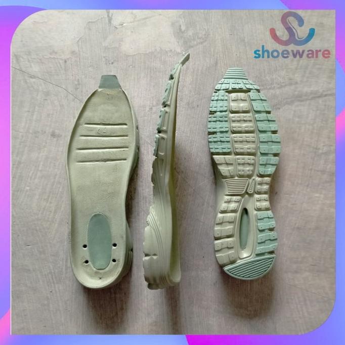 GGA351 outsole sepatu outsol running trail green army sport sol +