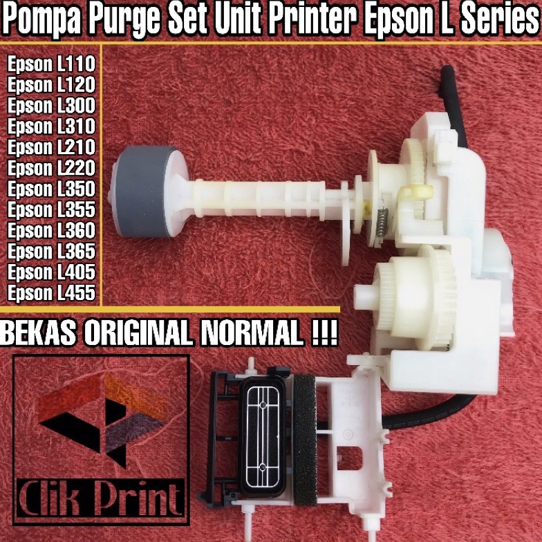 Harga Bersahabat Pompa Purge Unit Printer Bekas Epson L110 L120 L300 L310 L210 L220 L350 L355 L360 L365 L405 L455 DLL WC7