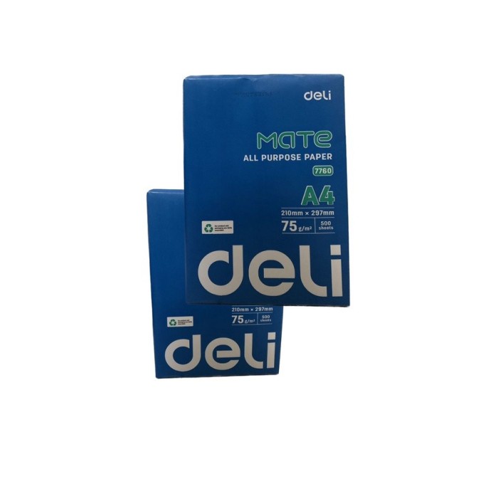 

Best Seller Kertas Hvs Deli A4 Dan F4 500 Lembar 75
