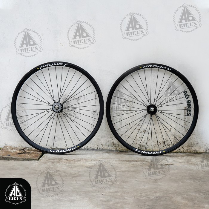 Terlaris Wheelset Prompt Sepeda Fixie Dan Single Speed Modern Dan Ringan 