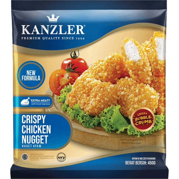 

KANZLER CRISPY NUGGET 450gr