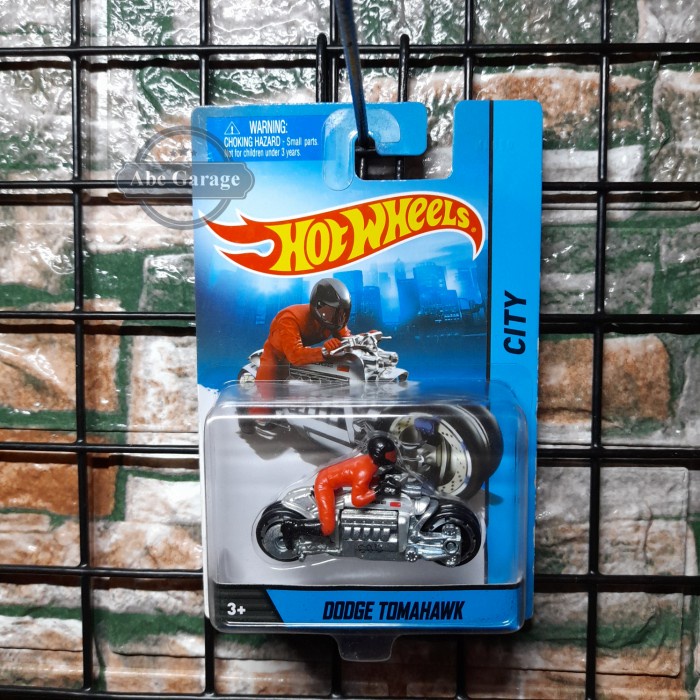 DISKON SPESIAL HOT WHEELS DODGE TOMAHAWK MOTOR FIGURE TERLARIS