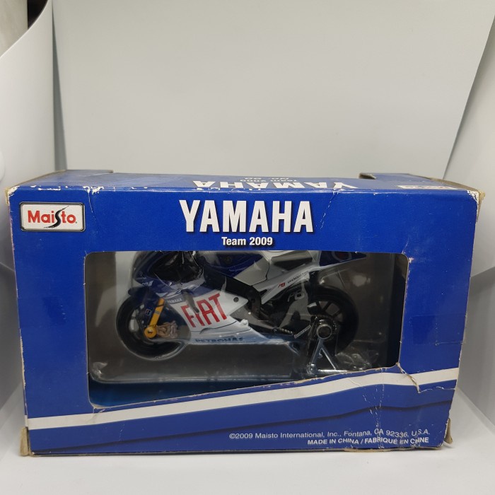 HOT SALE DIECAST MINIATUR MOTOGP MAISTO 1/18 YAMAHA 2009 JORGE LORENZO TERLARIS