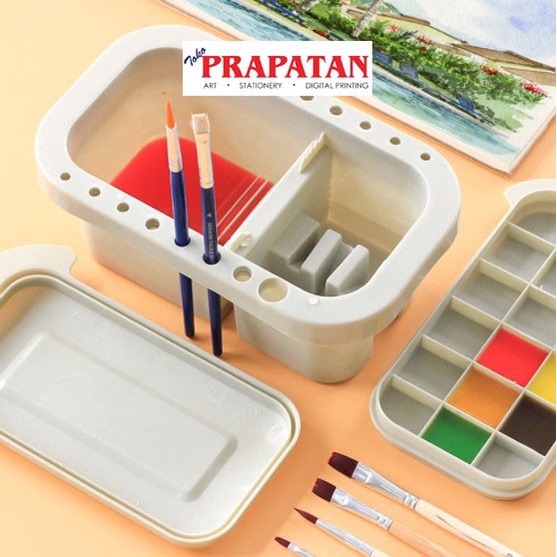 

Maries 3in1 Brush Washer Bucket 51013 / Tempat Cuci Kuas Ukuran 133mm