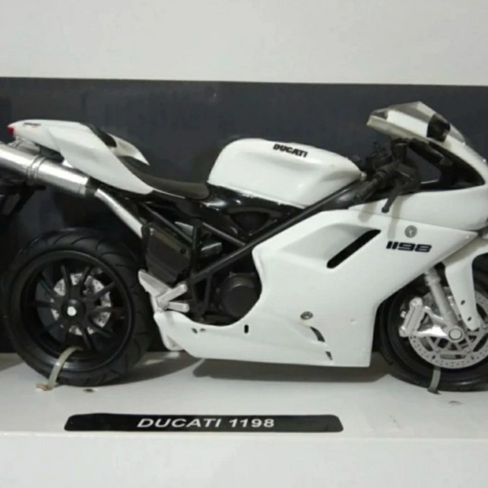 PROMO DIECAST MOTOR DUCATI 1198 NEWRAY 12 TERMURAH