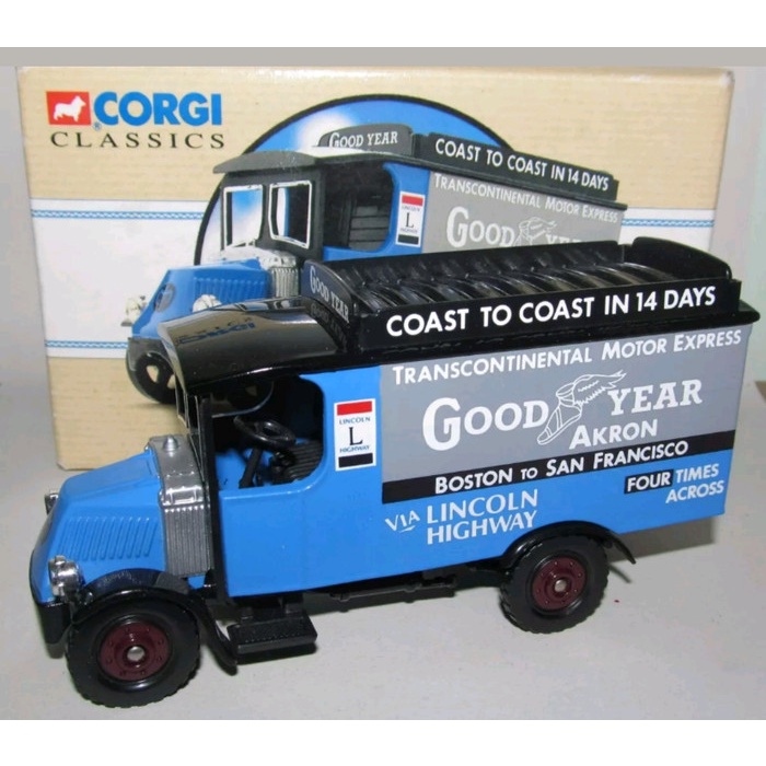 HOT SALE CORGI 98481 MACK TRUCK IN GOODYEAR WINGFOOT EXPRESS LIVERY. TERBARU