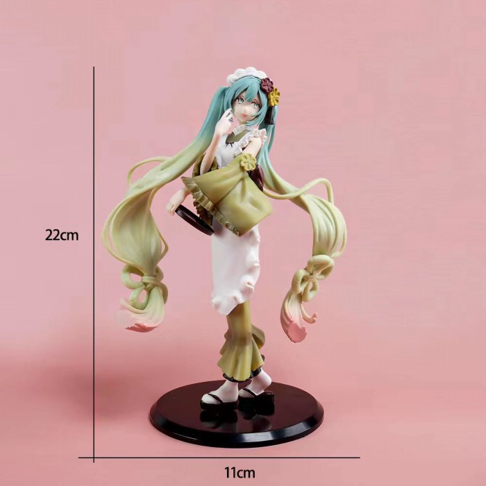 HOT SALE HATSUNE MIKU MATCHA BUFF ACTION FIGURE TERLARIS