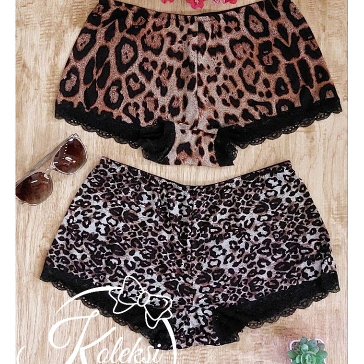 ✵Paling Laris..✵ NEW CD BOXER MOTIF LEOPARD / CELANA DALAM WANITA ✱