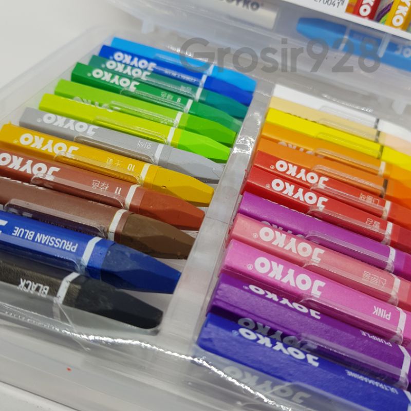 

Z7J OIL PASTEL / CRAYON / KRAYON MINYAK JOYKO 24 WARNA NAG