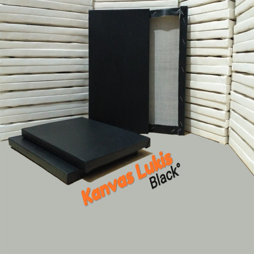 

F2Y KANVAS LUKIS HITAM 20X20CM SIAP PAKAI UI8