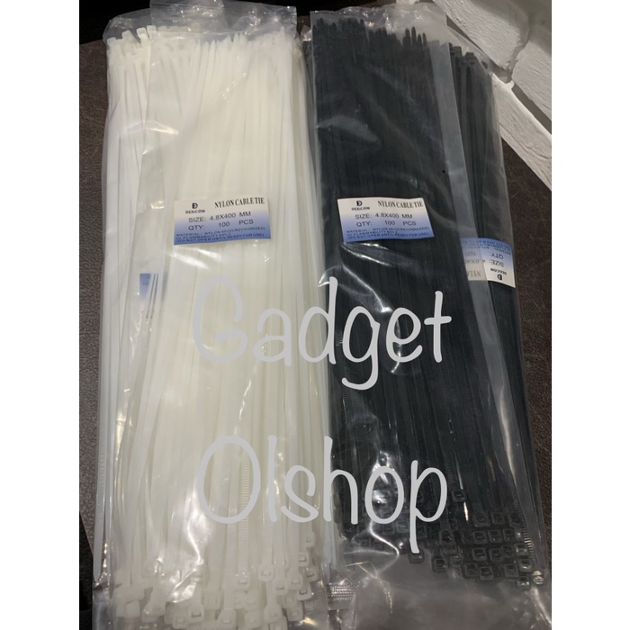 

Terlaris Kabel Ties 40Cm - Kabel Ties 4.8X400Mm - Kabel Tis - Nylon Cable Tie