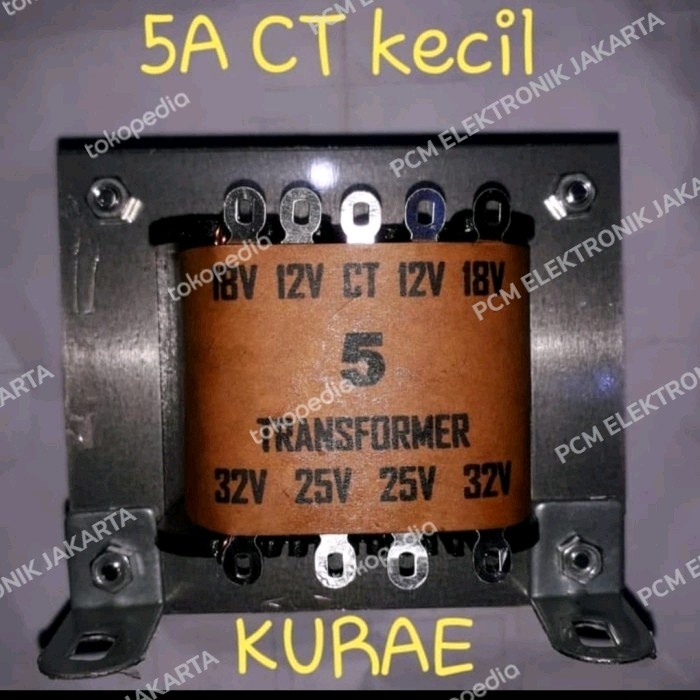

Terlaris Trafo 5A Ct Kurae Kecil Travo 5Ampere 5 A Ampere 32V 32Volt 32 V Volt