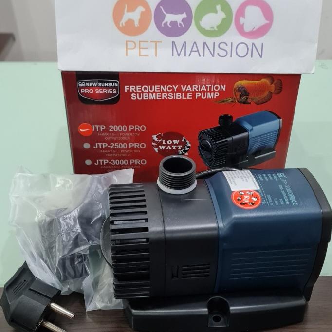SUNSUN JTP 2000 pompa air celup aquarium water pump