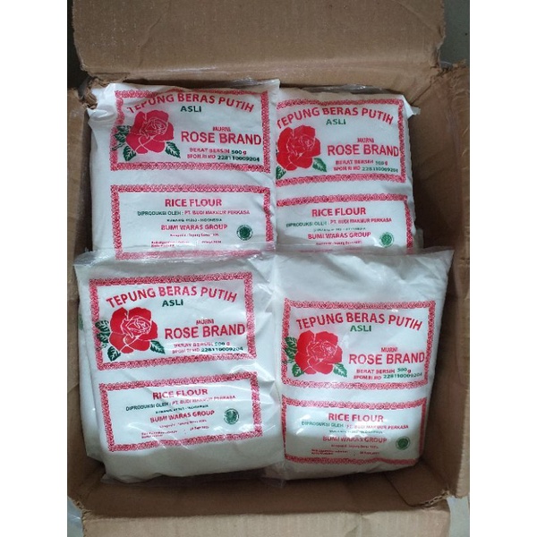 

Tepung Beras Rose Brand 500 Gram