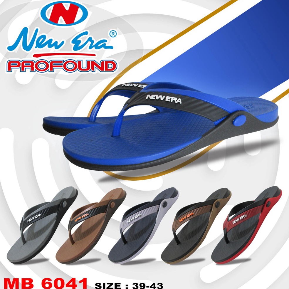 Special Price gos NEW ERA MB 6041 SANDAL JEPIT PRIA Sandal Karet Pria Distro Casual Sandal Pria Kere